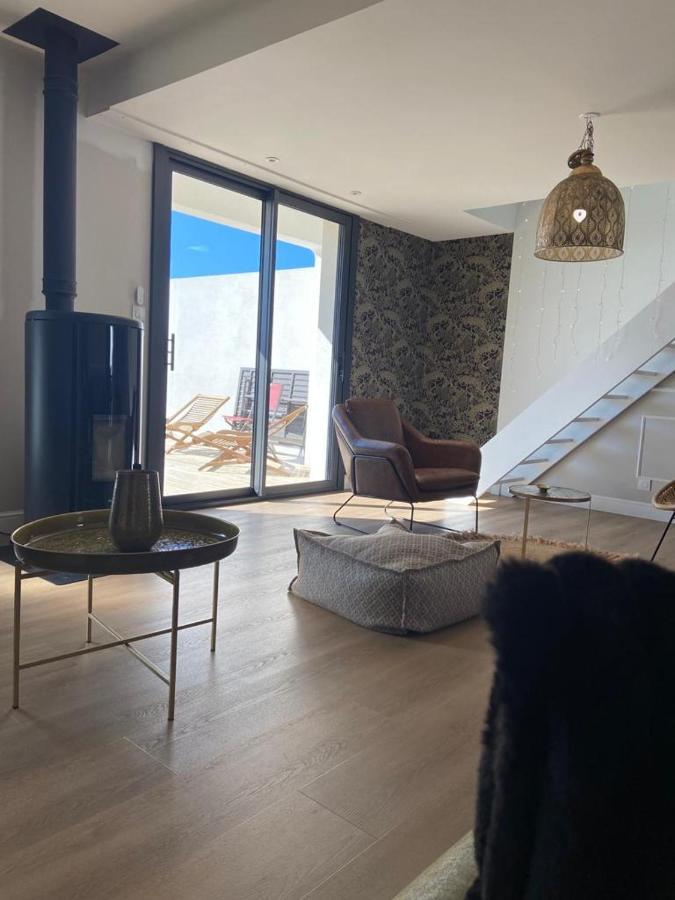 Jolie Villa Face Aux Dunes Et Mer 布雷蒂诺斯梅尔 外观 照片