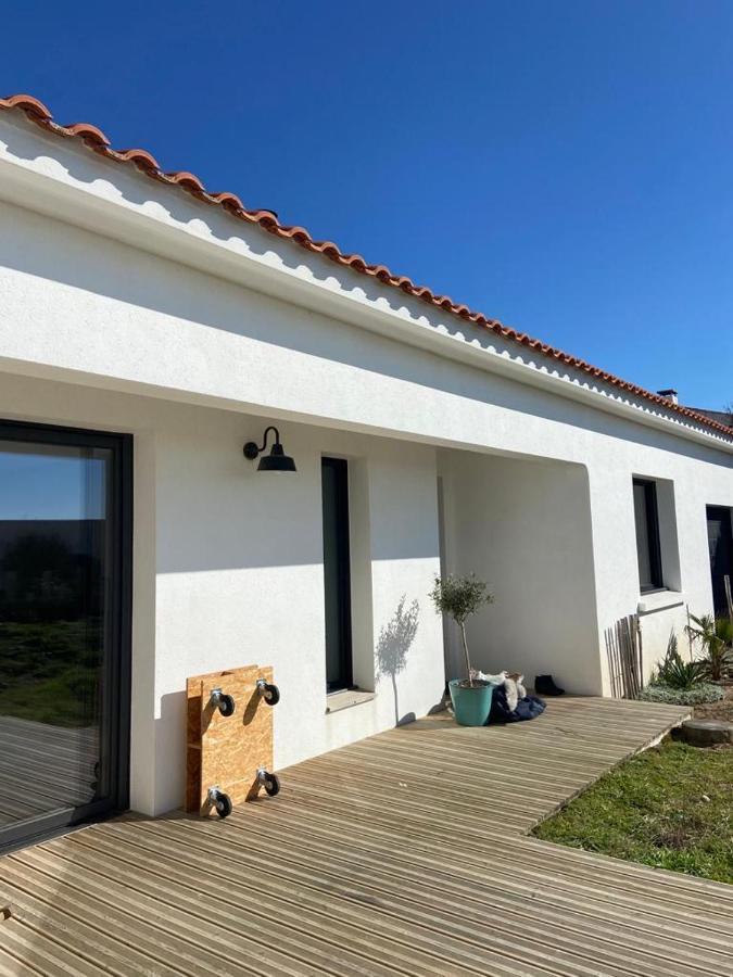 Jolie Villa Face Aux Dunes Et Mer 布雷蒂诺斯梅尔 外观 照片